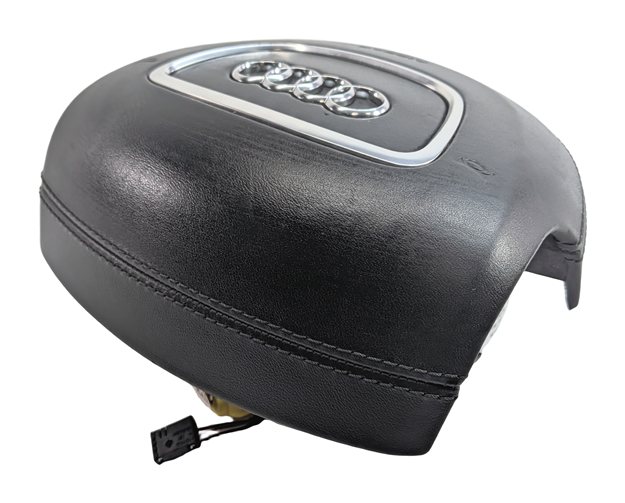 Thumbnail 4: 2011-2012 AUDI A8 (D4 4H) LEFT DRIVER STEERING WHEEL SRS AIRBAG (Black)