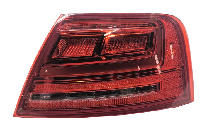 Thumbnail 3: 2011-2014 AUDI A8 S8 (D4 4H) RIGHT PASSENGER REAR LED TAILLIGHT BRAKE LIGHT LAMP