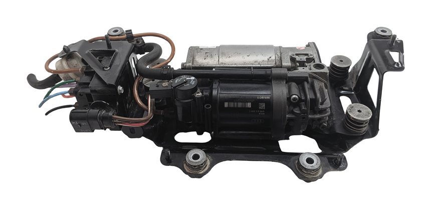 Thumbnail 2: 2007-2018 AUDI A8 S8 (D3 D4 4H) AIR SUSPENSION COMPRESSOR PUMP MOTOR
