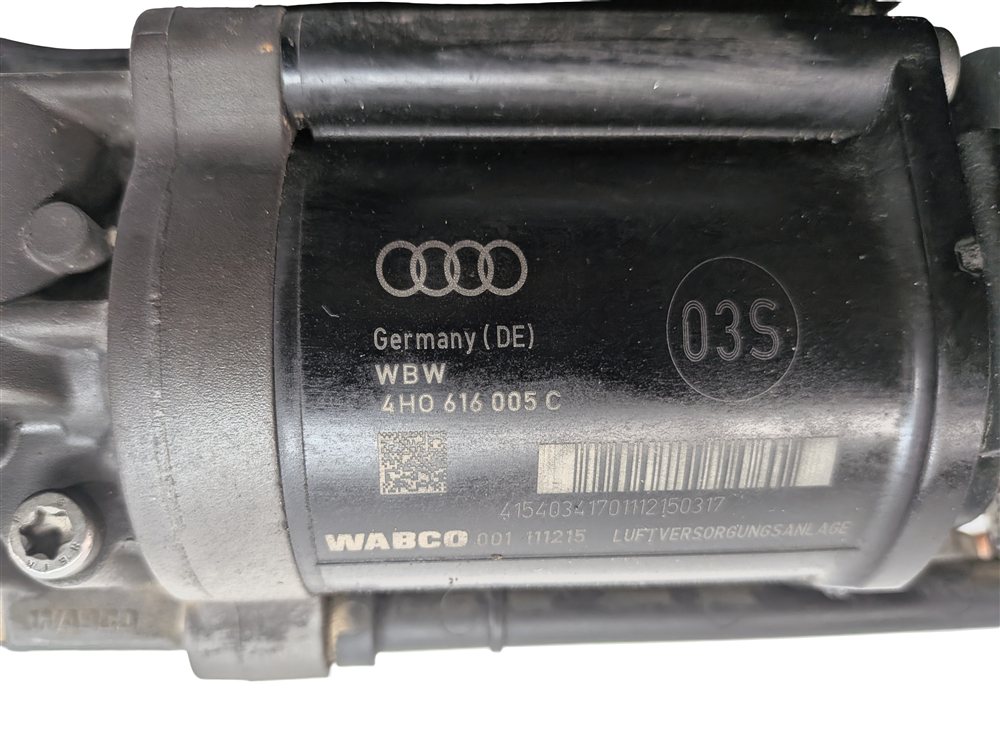Thumbnail 8: 2007-2018 AUDI A8 S8 (D3 D4 4H) AIR SUSPENSION COMPRESSOR PUMP MOTOR
