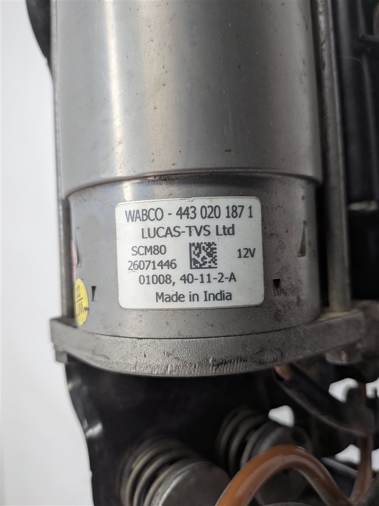 Thumbnail 9: 2007-2018 AUDI A8 S8 (D3 D4 4H) AIR SUSPENSION COMPRESSOR PUMP MOTOR