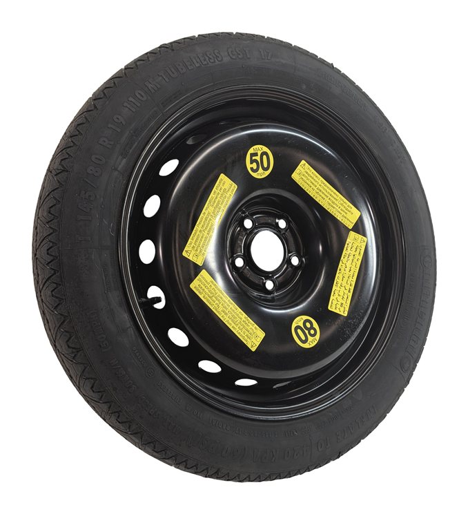 2011-2018 AUDI A8 S8 (D4 4H) 19x5 SPARE TIRE WHEEL RIM