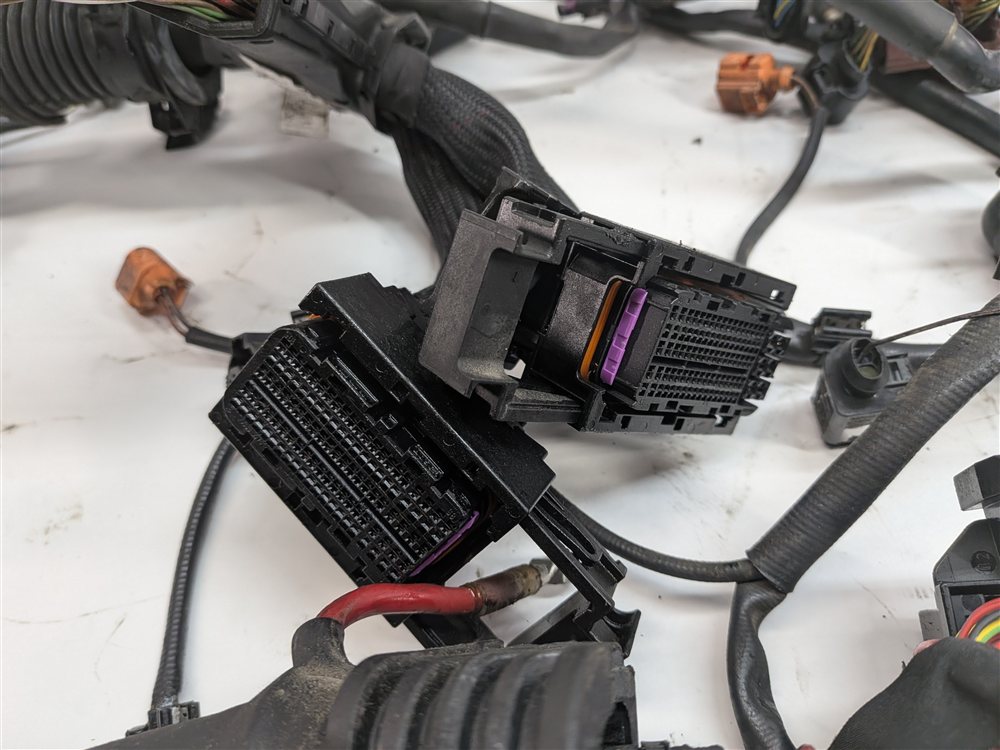 Thumbnail 3: 2012 AUDI A8 (D4 4H) 4.2L (CDRA) ENGINE MOTOR WIRE WIRING HARNESS LOOM