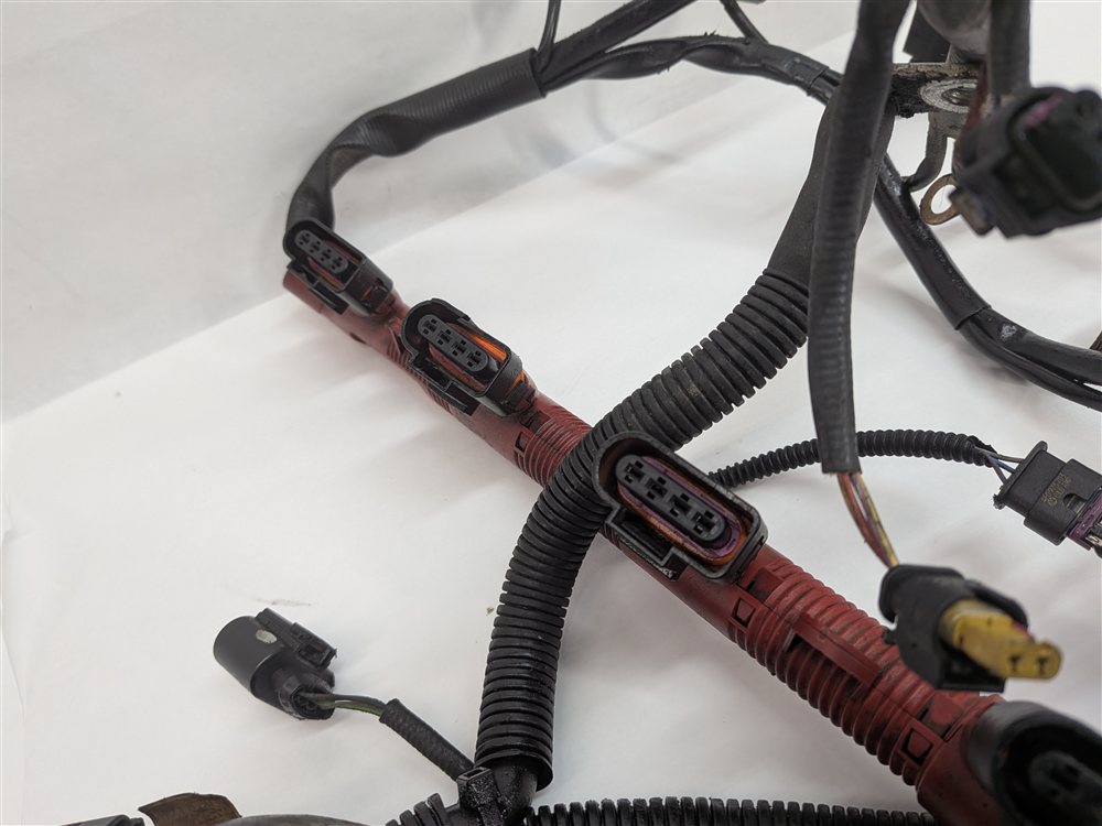 Thumbnail 5: 2012 AUDI A8 (D4 4H) 4.2L (CDRA) ENGINE MOTOR WIRE WIRING HARNESS LOOM
