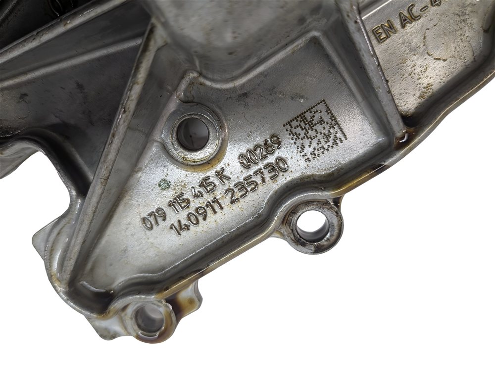 Thumbnail 11: 2012 AUDI A8 (D4 4H) 4.2L (CDRA) ENGINE OIL FLUID PUMP w/PIPE ASSEMBLY