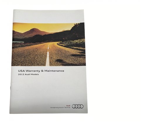 Thumbnail 4: 2012 AUDI A8 (D4 4H) 4.2L OWNER'S MANUAL BOOKLET w/LEATHER CASE SET