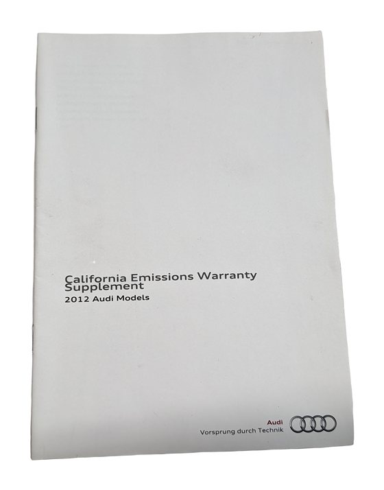 Thumbnail 6: 2012 AUDI A8 (D4 4H) 4.2L OWNER'S MANUAL BOOKLET w/LEATHER CASE SET