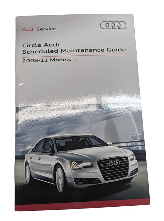 Thumbnail 7: 2012 AUDI A8 (D4 4H) 4.2L OWNER'S MANUAL BOOKLET w/LEATHER CASE SET