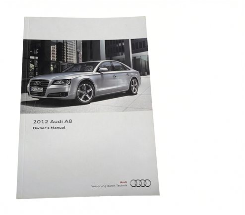 Thumbnail 9: 2012 AUDI A8 (D4 4H) 4.2L OWNER'S MANUAL BOOKLET w/LEATHER CASE SET