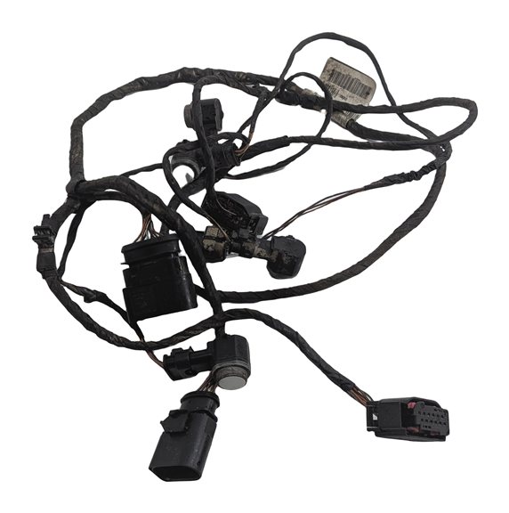 2012 AUDI A8 (D4 4H) REAR BUMPER PARKING SENSOR PDC WIRE WIRING HARNESS LOOM