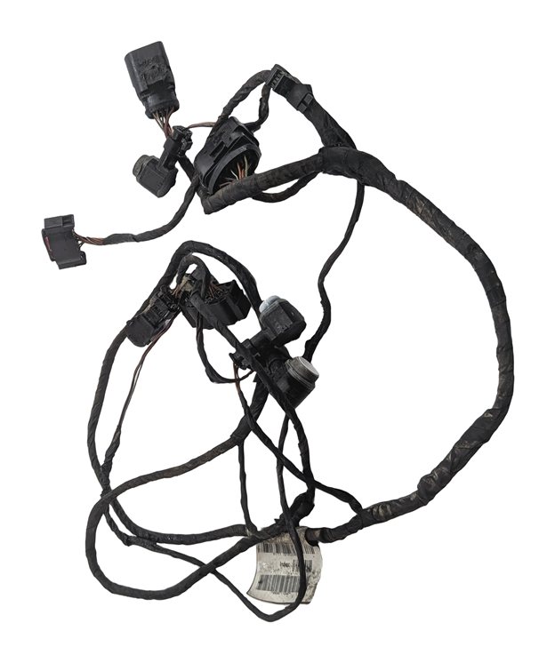 Thumbnail 2: 2012 AUDI A8 (D4 4H) REAR BUMPER PARKING SENSOR PDC WIRE WIRING HARNESS LOOM