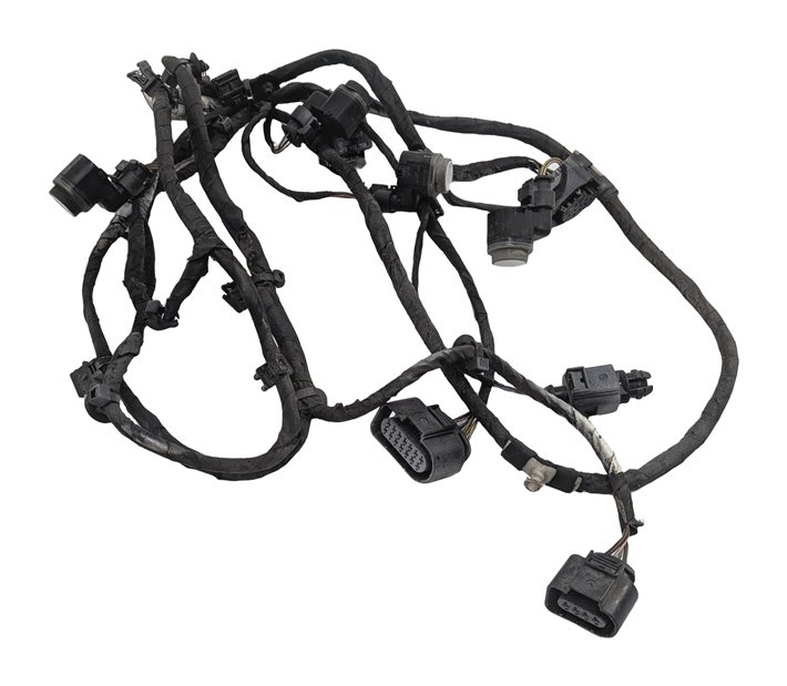 2012 AUDI A8 (D4 4H) FRONT PARK ASSIST PDC DISTANCE SENSORS SET/4 (White)