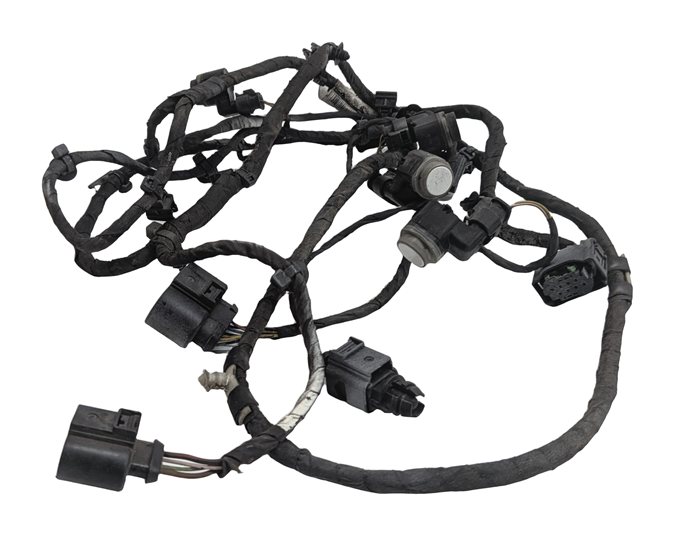 Thumbnail 2: 2012 AUDI A8 (D4 4H) FRONT PARK ASSIST PDC DISTANCE SENSORS SET/4 (White)