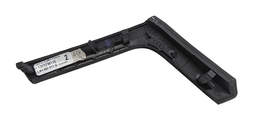 Thumbnail 6: 2012 AUDI A8 (D4 4H) INTERIOR DASH DOOR CONSOLE TRIM SET/11 (Polished Black)