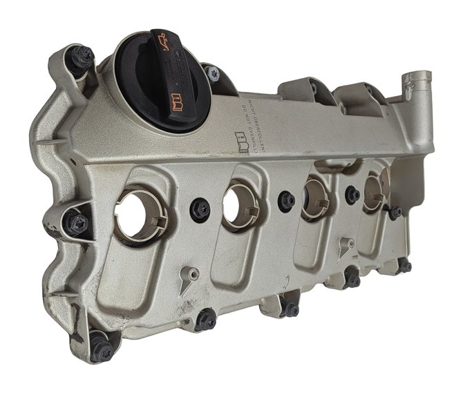 Thumbnail 2: 2011-2012 AUDI A8 (D4 4H) 4.2L (CDRA) LEFT DRIVER ENGINE VALVE COVER