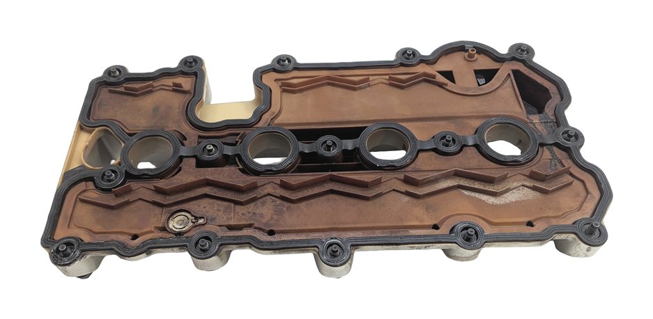 Thumbnail 6: 2011-2012 AUDI A8 (D4 4H) 4.2L (CDRA) LEFT DRIVER ENGINE VALVE COVER