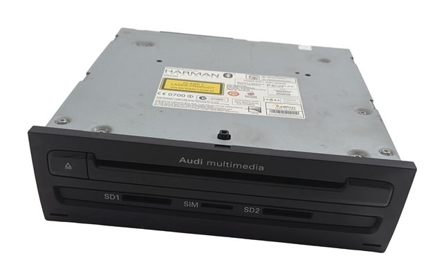 Thumbnail 2: 11-16 AUDI A8 S8 (D4 4H) FRONT RADIO STEREO CD SD MMI MULTIMEDIA PLAYER OPT. 8DY