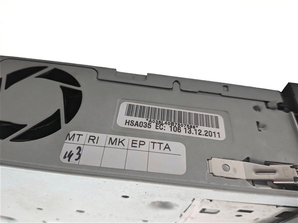 Thumbnail 6: 11-16 AUDI A8 S8 (D4 4H) FRONT RADIO STEREO CD SD MMI MULTIMEDIA PLAYER OPT. 8DY