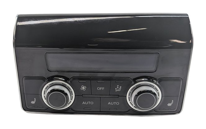 Thumbnail 2: 11-14 AUDI A8 S8 (D4 4H) REAR HEAT AIR AC HVAC CLIMATE CONTROL PANEL
