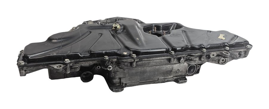Thumbnail 2: 2011-2013 AUDI A8 (D4 4H) 4.2L V8 UPPER & LOWER ENGINE MOTOR OIL PAN CRADLE