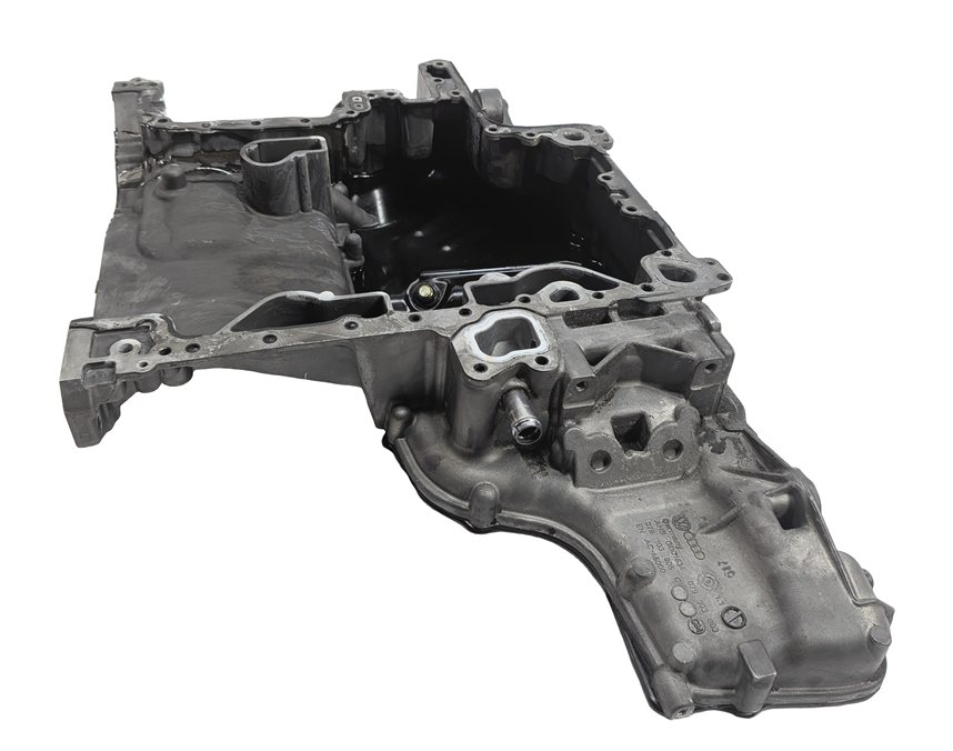 Thumbnail 6: 2011-2013 AUDI A8 (D4 4H) 4.2L V8 UPPER & LOWER ENGINE MOTOR OIL PAN CRADLE