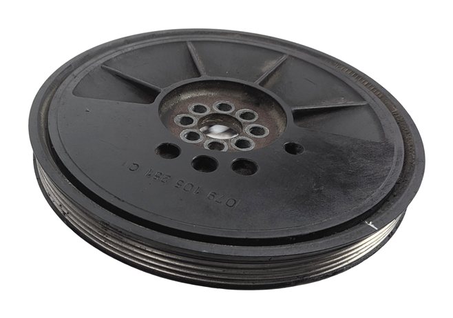 2011-2013 AUDI A8 (D4 4H) 4.2L CDRA V8 ENGINE - HARMONIC BALANCER PULLEY