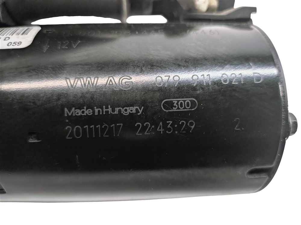 Thumbnail 8: 09-17 AUDI A4 S4 A5 S5 A6 S6 A7 S7 S8 3.0L 3.2L 4.0L 4.2L ENGINE STARTER MOTOR
