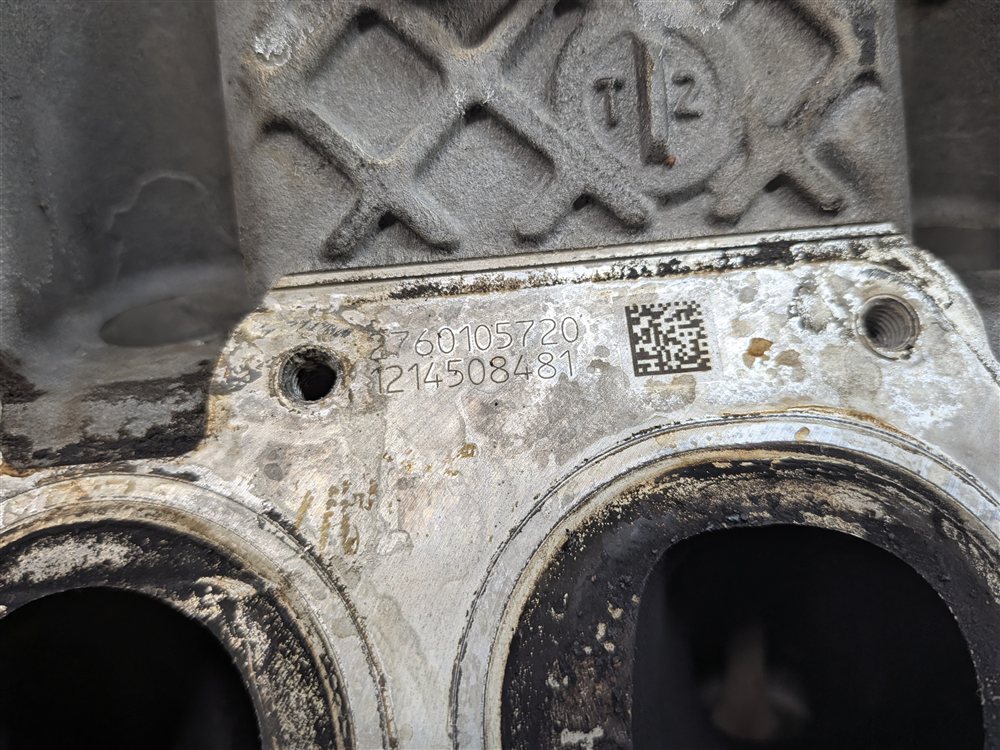 Thumbnail 8: 12-15 C350 E350 E400 GLK350 ML350 R350 SLK350 3.5L M276 LEFT CYLINDER HEAD