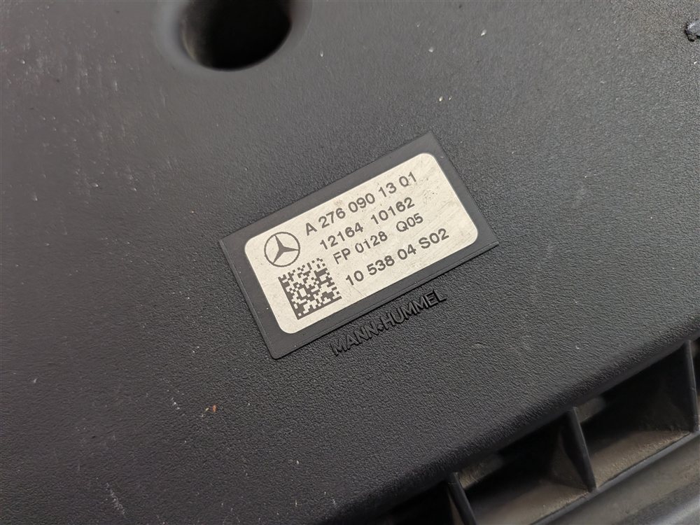 Thumbnail 7: 2012-2014 MERCEDES C350 E350 (W204 W212) M276 3.5L AIR CLEANER FILTER HOUSING