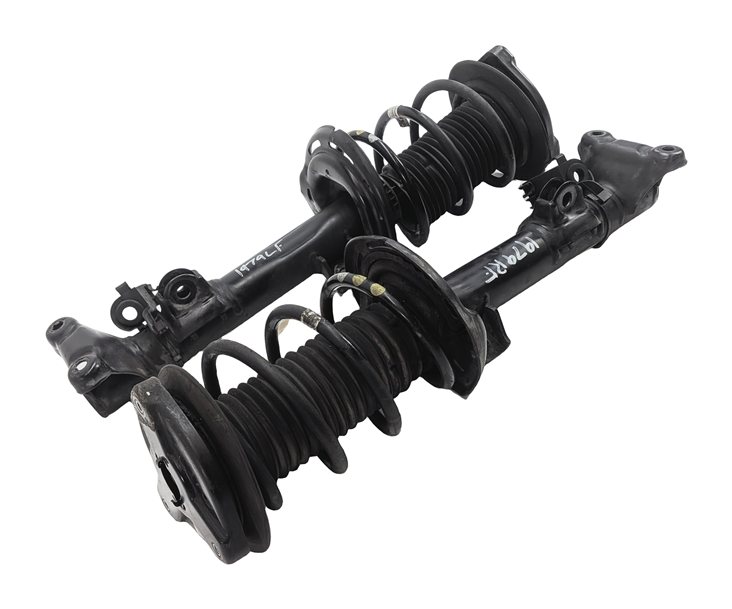 08-15 MERCEDES C-CLASS (W204) RWD FRONT LEFT & RIGHT SPORT SHOCK STRUT SET 2