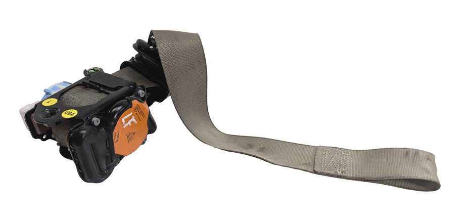 Thumbnail 2: 12-15 MERCEDES C CLASS (C204) COUPE LEFT FRONT DRIVER SEATBELT RETRACTOR (Beige)
