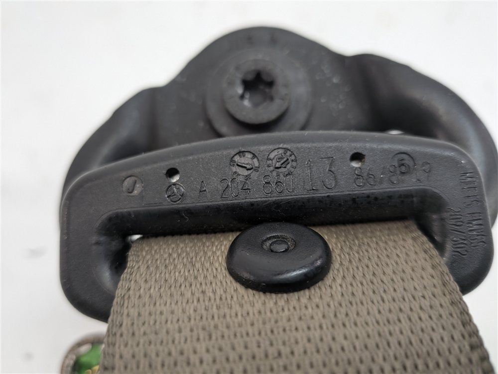 Thumbnail 6: 12-15 MERCEDES C CLASS (C204) COUPE LEFT FRONT DRIVER SEATBELT RETRACTOR (Beige)