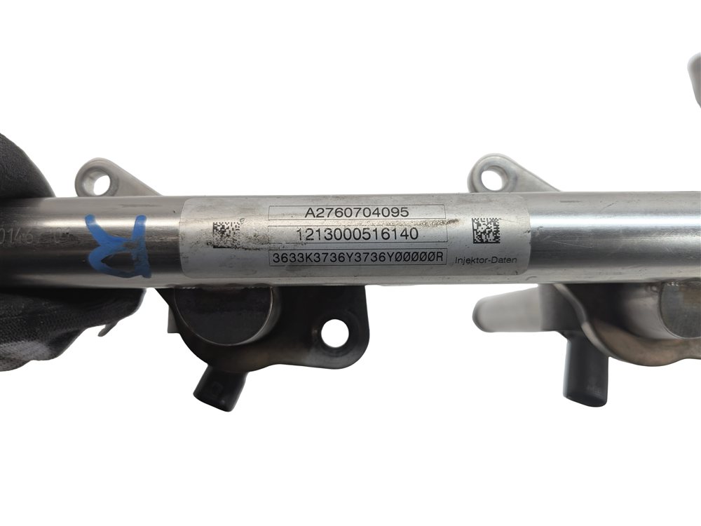 Thumbnail 5: 2013 MERCEDES C350 (W204) 3.5L (276.957) ENGINE FUEL INJECTOR SET/6 w/ RAILS