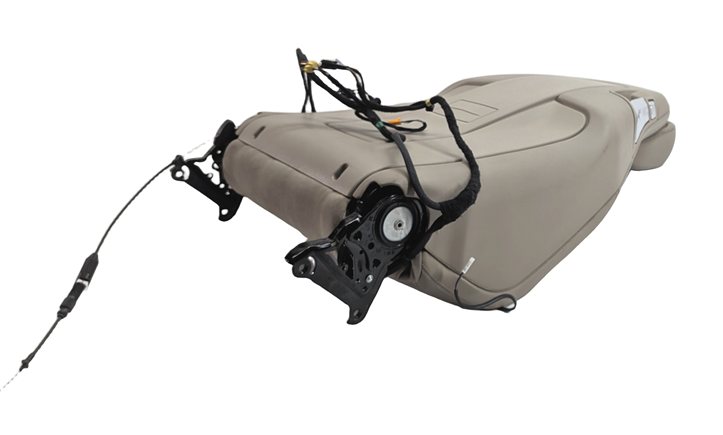 Thumbnail 7: 2013 MERCEDES C350 (W204) REAR RIGHT PASSENGER UPPER SEATBACK (Beige)