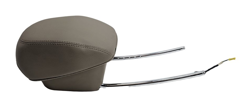 Thumbnail 2: 12-15 MERCEDES C250 C350 (C204) FRONT LEFT ACTIVE HEADREST BEIGE w/o LEATHER