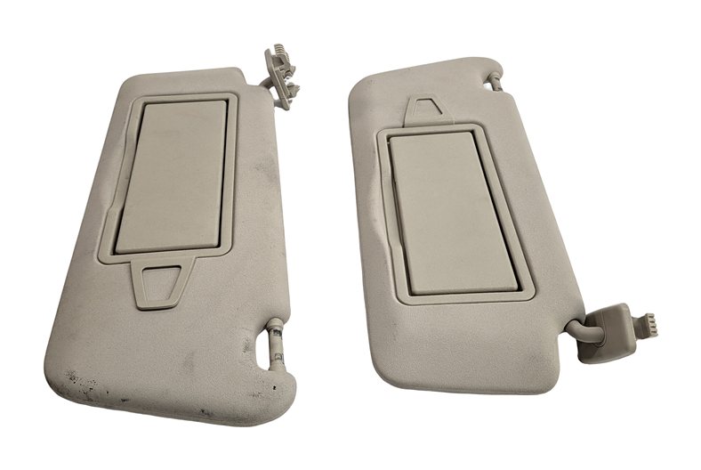 Thumbnail 3: 10-17 MERCEDES C250 C350 E350 E400 E550 (C204 C207) FRONT SUNVISOR SET-2 (Beige)