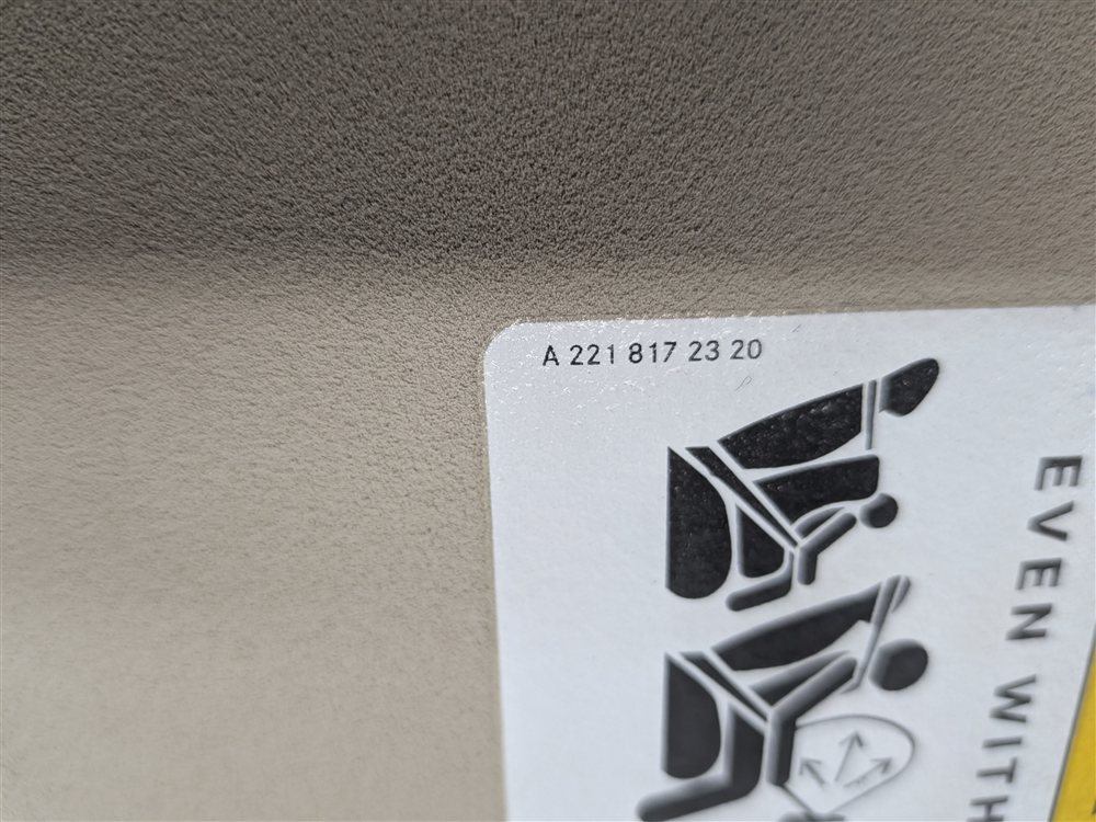 Thumbnail 5: 10-17 MERCEDES C250 C350 E350 E400 E550 (C204 C207) FRONT SUNVISOR SET-2 (Beige)