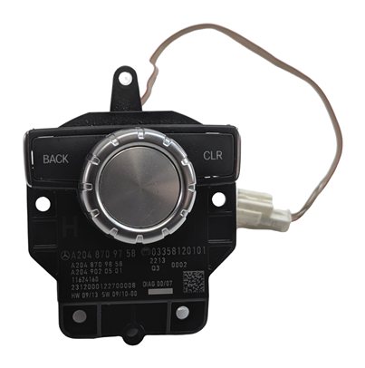 Thumbnail 2: 2012-2015 MERCEDES C E GLK (W204 W212 X204) iDRIVE MULTIMEDIA SWITCH KNOB BUTTON