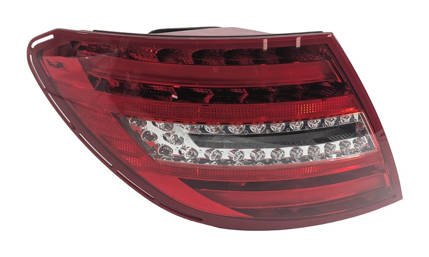 Thumbnail 3: 2012-2015 MERCEDES BENZ C250 C300 C350 (W204) LEFT DRIVER TAILLIGHT BRAKE LIGHT
