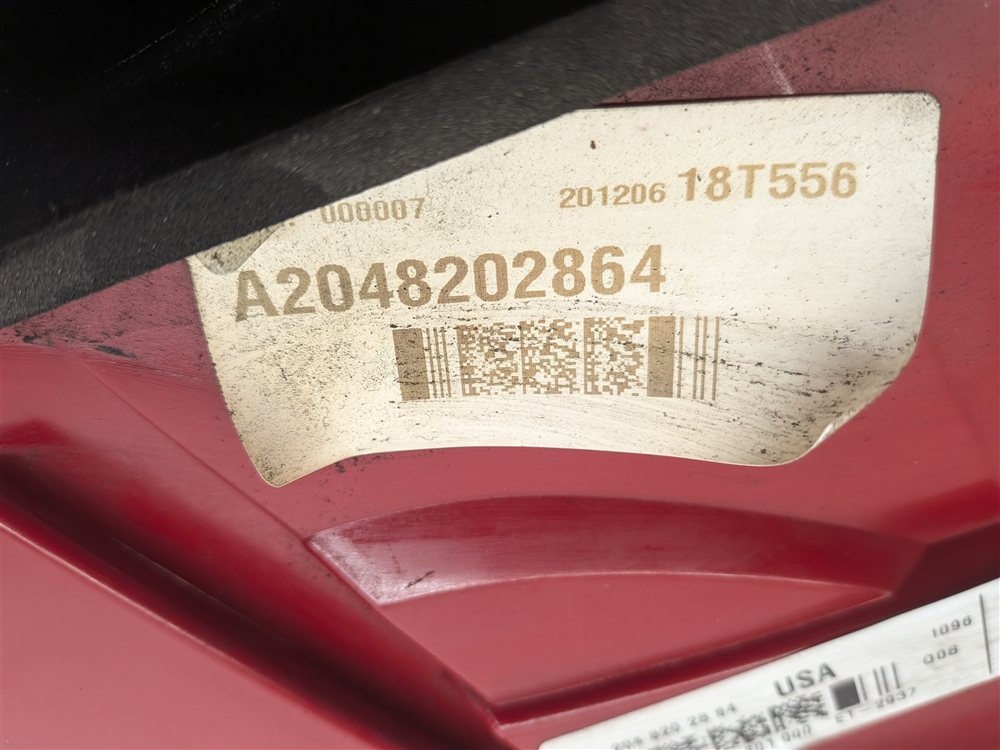 Thumbnail 7: 2012-2015 MERCEDES BENZ C250 C300 C350 (W204) LEFT DRIVER TAILLIGHT BRAKE LIGHT