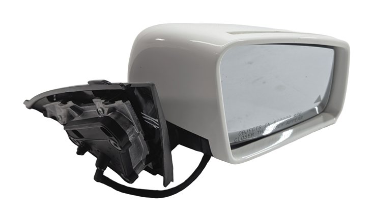 12-15 MERCEDES C CLASS W204 RIGHT HEATED MEMORY AUTODIM BLIND DOOR MIRROR(White)