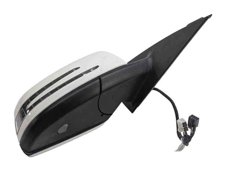 Thumbnail 6: 12-15 MERCEDES C CLASS W204 RIGHT HEATED MEMORY AUTODIM BLIND DOOR MIRROR(White)