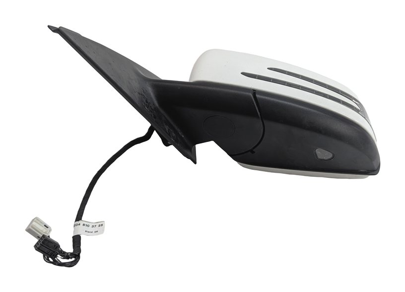 Thumbnail 6: 12-15 MERCEDES C CLASS W204 LEFT HEATED MEMORY AUTODIM BLIND DOOR MIRROR (White)