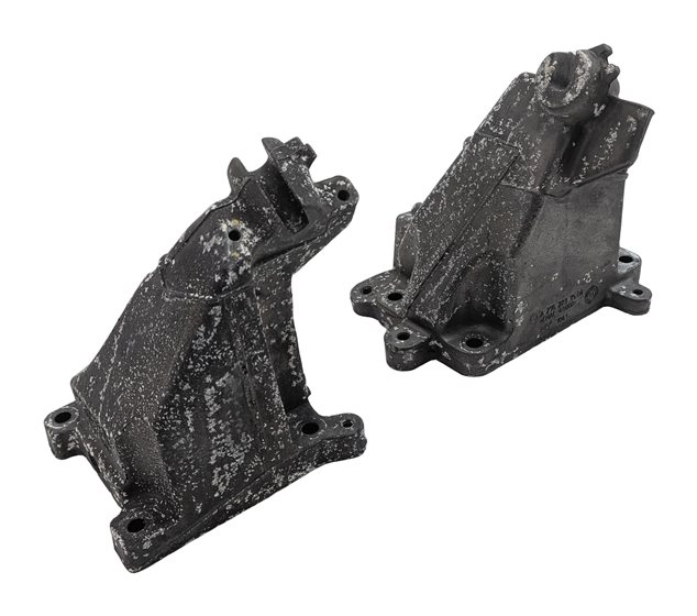 2013 MERCEDES C350 (W204) 3.5L (276.957) ENGINE MOTOR MOUNT BRACKET SET/2