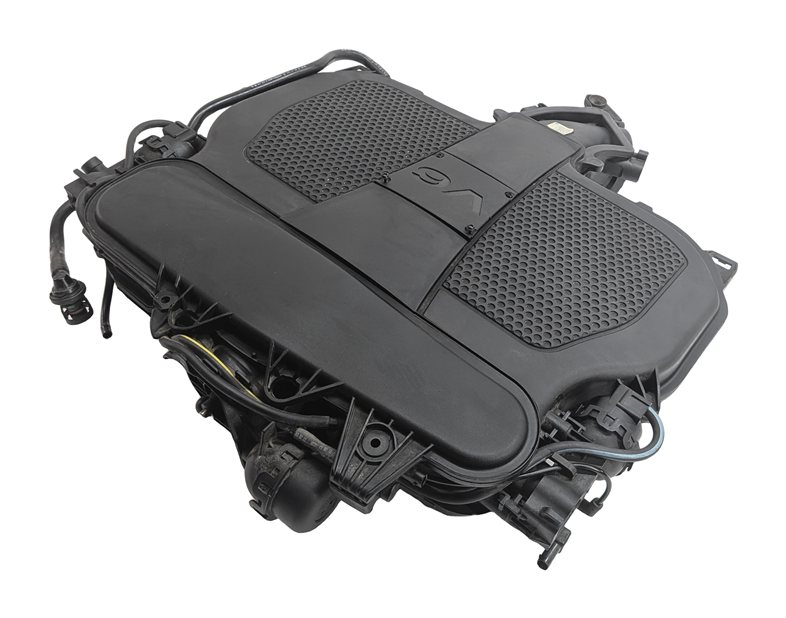 12-18 MERCEDES C E GLK (W204 W207 X204) 3.5L M276 ENGINE UPPER INTAKE MANIFOLD