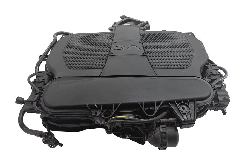 Thumbnail 2: 12-18 MERCEDES C E GLK (W204 W207 X204) 3.5L M276 ENGINE UPPER INTAKE MANIFOLD
