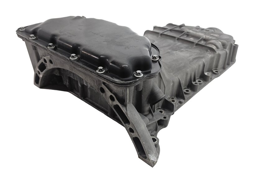 Thumbnail 3: 2013 MERCEDES C350 (W204) 3.5L (276.957) ENGINE UPPER & LOWER OIL PAN ASSEMBLY