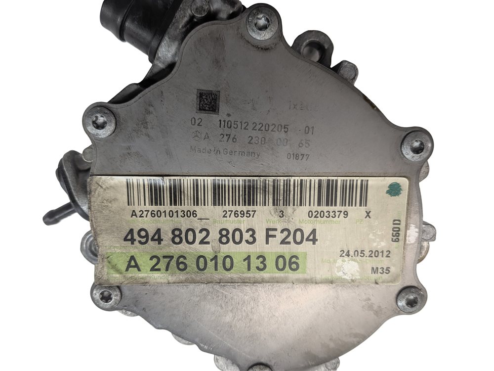 Thumbnail 6: 2012-2020 MERCEDES C E GLC CLS SLK (W204 W212 W213 W218 X253) BRAKE VACUUM PUMP