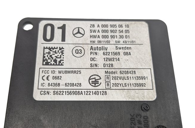 Thumbnail 5: 2013 MERCEDES C350 (W204) BLIND SPOT BSM RADAR SENSOR MODULE COMPUTER