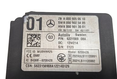 Thumbnail 6: 2013 MERCEDES C350 (W204) BLIND SPOT BSM RADAR SENSOR MODULE COMPUTER